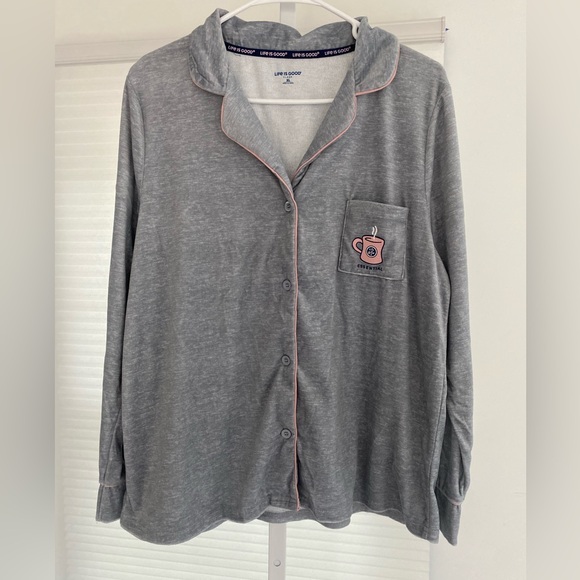 Life Is Good Pajama Set - Picture 2 of 6